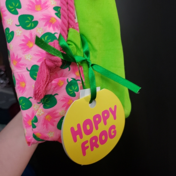 Lush HOPPY FROG Bath Fun Set DRAWSTRING BAG VALENTINES DAY CUTE - Picture 4 of 4
